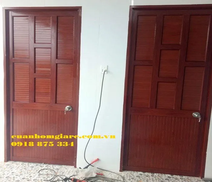 Cửa lùa nhôm kính tiết kiệm diện tích - mẫu tham khảo 11 Cửa lùa nhôm kính tiết kiệm diện tích