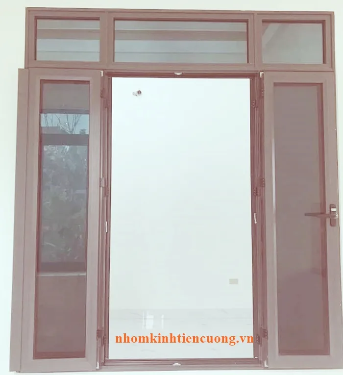 Thiết kế cửa nhôm kính cân đối chi phí và sử dụng Mẫu cửa nhôm kính tối ưu số cánh và vật tư