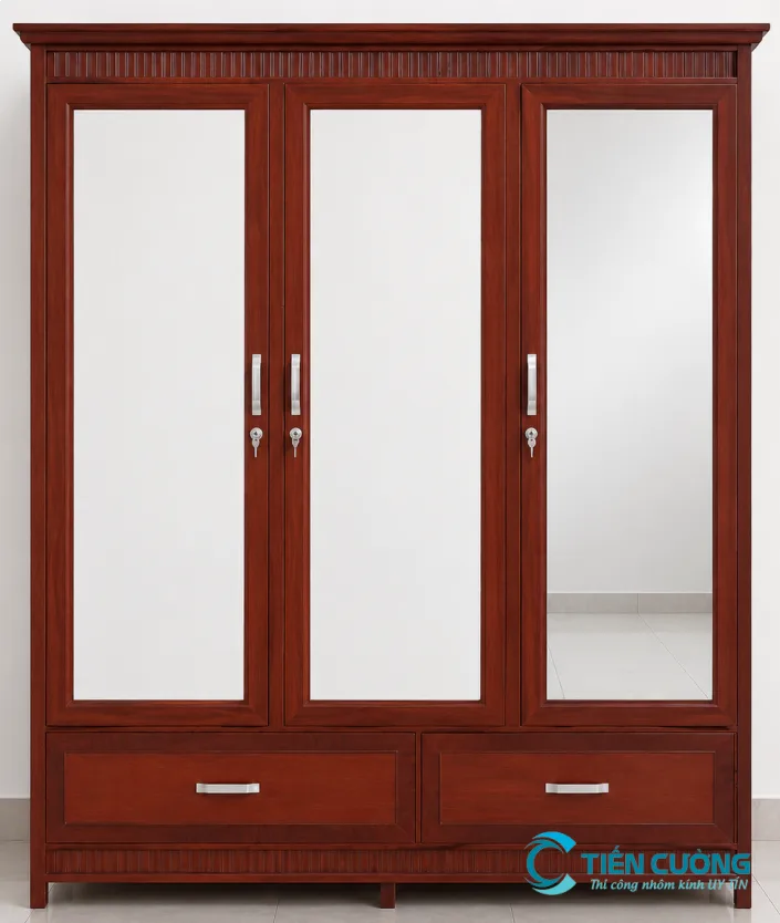 Tủ Quần Áo Nhôm: Giải Pháp Nội Thất Bền Đẹp, Hiện Đại - hình ảnh thực tế Báo giá tủ quần áo nhôm kính