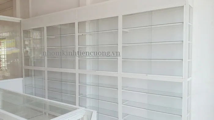Dịch vụ đóng tủ thuốc tây theo yêu cầu Đóng tủ thuốc tây theo mặt bằng tại TP.HCM