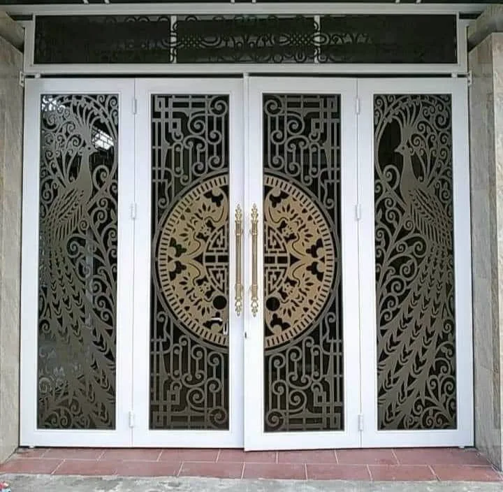 Mẫu cửa nhôm kính hiện đại cho mặt tiền - mẫu tham khảo 16 Mẫu cửa nhôm kính hiện đại cho mặt tiền