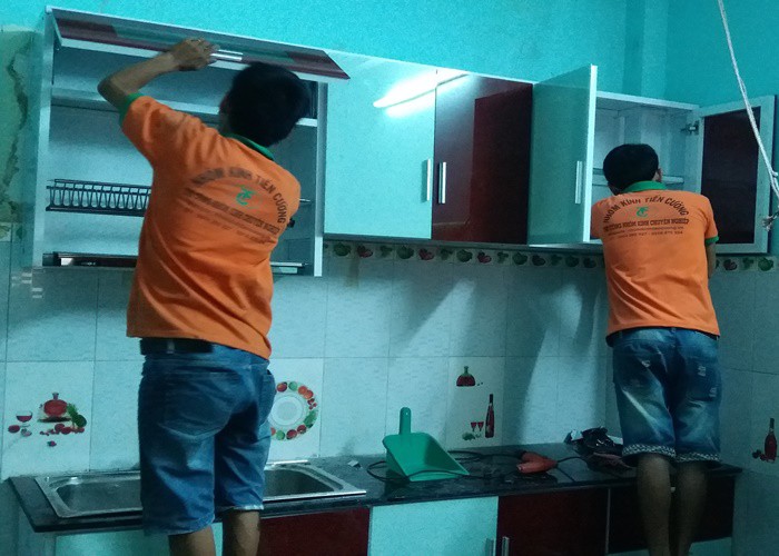 Xưởng sản xuất tủ bếp nhôm kính uy tín TP.HCM