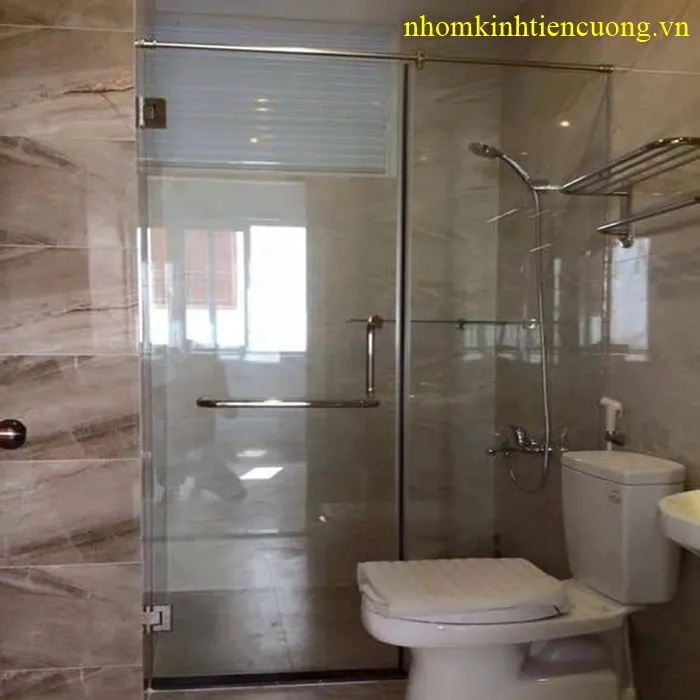 Mẫu Phòng Tắm Kính Đẹp, Sang Trọng & Xu Hướng mới tại TPHCM - hình ảnh thực tế Phòng tắm kính đẹp 6