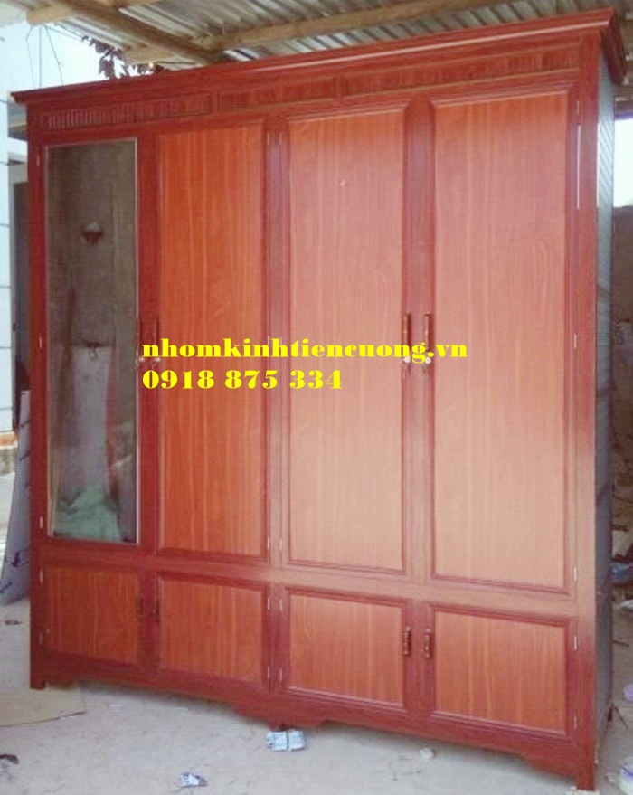 Tủ quần áo nhôm 3