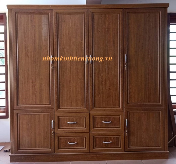 Tủ quần áo nhôm kính 7