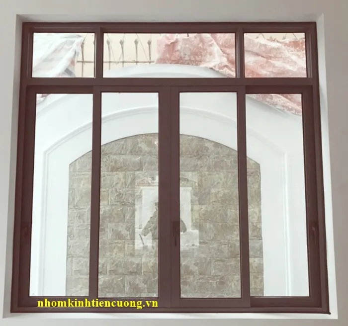 Cửa kính khung nhôm hoàn thiện cho công trình hiện đại Mẫu cửa kính cường lực khung nhôm Xingfa hoàn thiện