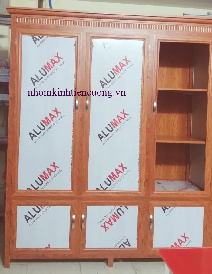 Tủ Nhôm Kính Cao Cấp - Thi Công Trọn Gói Giá Tận Xưởng - hình ảnh thực tế Tủ nhôm kính 11