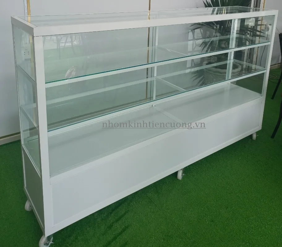 Mẫu Tủ Kính Trưng Bày - Kiểu Dáng Sang Trọng Không Nên Bỏ Qua - hình ảnh thực tế Tủ kính trưng bày 8