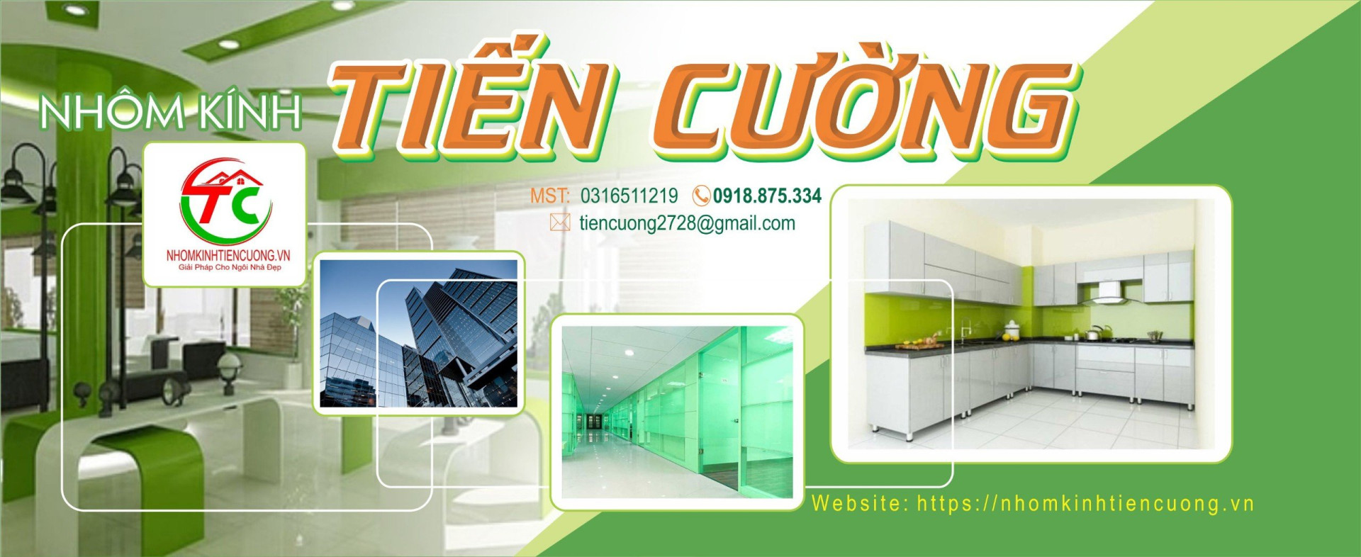 Vách ngăn nhôm kính