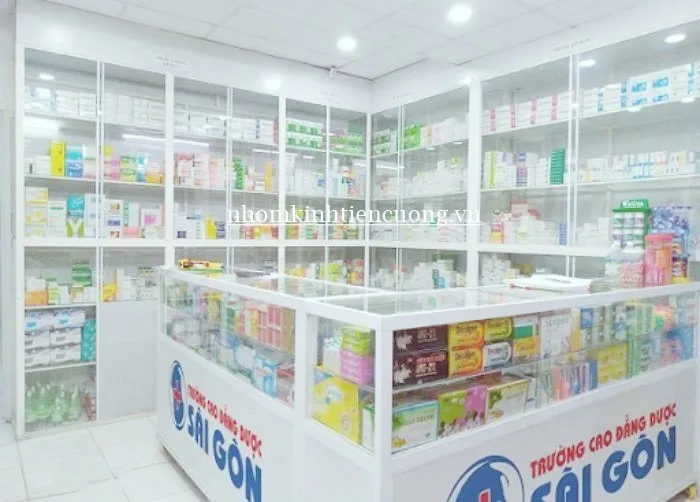 Thiết kế nội thất nhà thuốc Thiết kế nội thất nhà thuốc theo hiện trạng