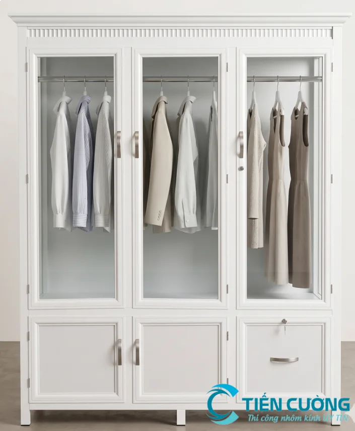 Cách Giữ Tủ Quần Áo Nhôm Kính Luôn Sạch Đẹp Và Bền Theo Thời Gian - hình ảnh thực tế Hướng dẫn bảo dưỡng ray cửa tủ nhôm kính đúng cách
