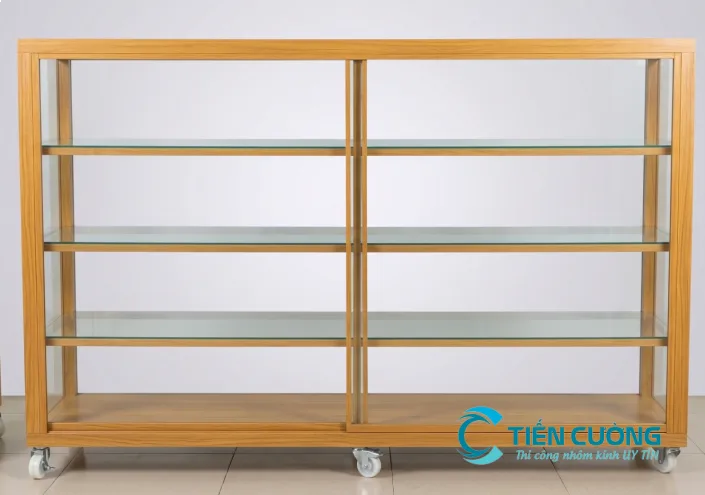 Tủ Bán Hàng Nhôm Kính Có Bền Không? Ưu Nhược Điểm Cần Biết - hình ảnh thực tế Gia công tủ bán hàng theo yêu cầu