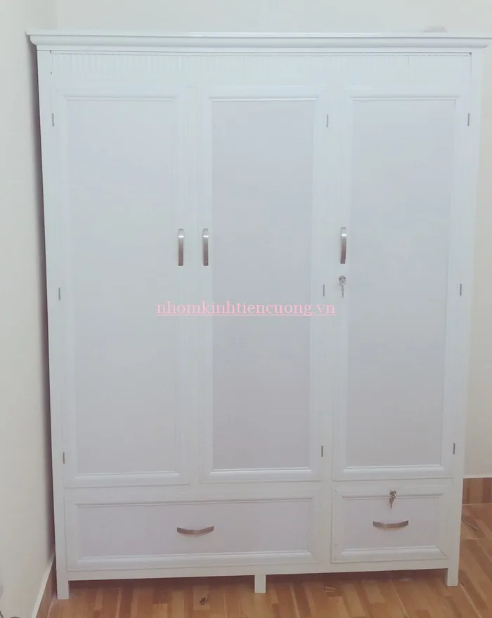Kinh Nghiệm Chọn Tủ Quần Áo Nhôm Kính Bền Đẹp Đáng Mua hiện nay - hình ảnh thực tế đơn vị thi công tủ quần áo nhôm kính uy tín tphcm