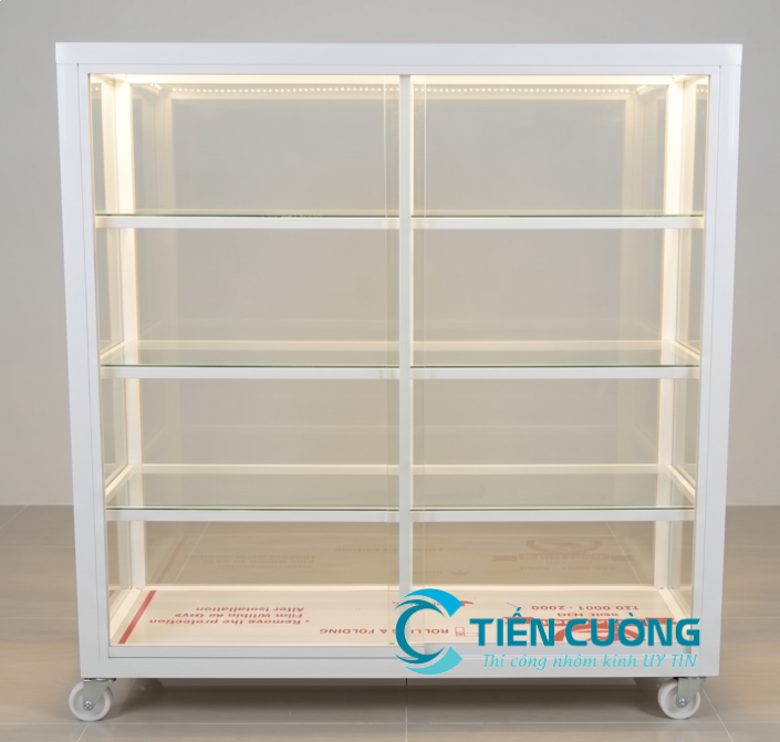 Tủ bán hàng dễ vệ sinh