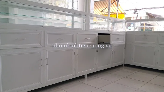 Tủ thuốc nhôm kính gọn Tủ thuốc nhôm kính dùng cho không gian nhỏ
