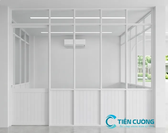 Tiêu chí vách nhôm kính đẹp - hình ảnh minh họa 2 Tiêu chí vách nhôm kính đẹp - kiểm tra phương án thi công 2