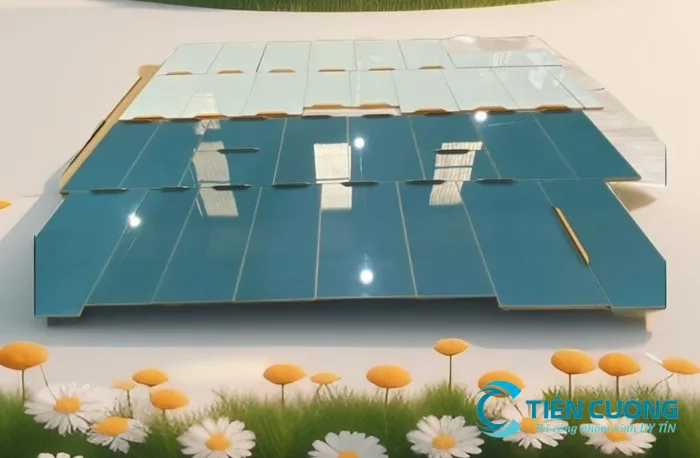 Cách làm tủ bếp nhôm kính đúng kỹ thuật, bền và dễ dùng - hình ảnh thực tế Cánh kính cường lực tủ bếp đẹp an toàn hiện đại