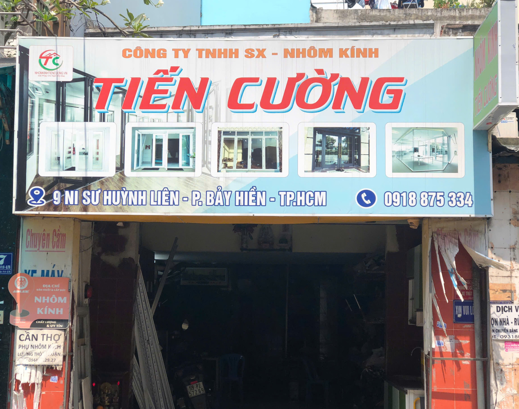 CÔNG TY TNHH SẢN XUẤT NHÔM KÍNH TIẾN CƯỜNG